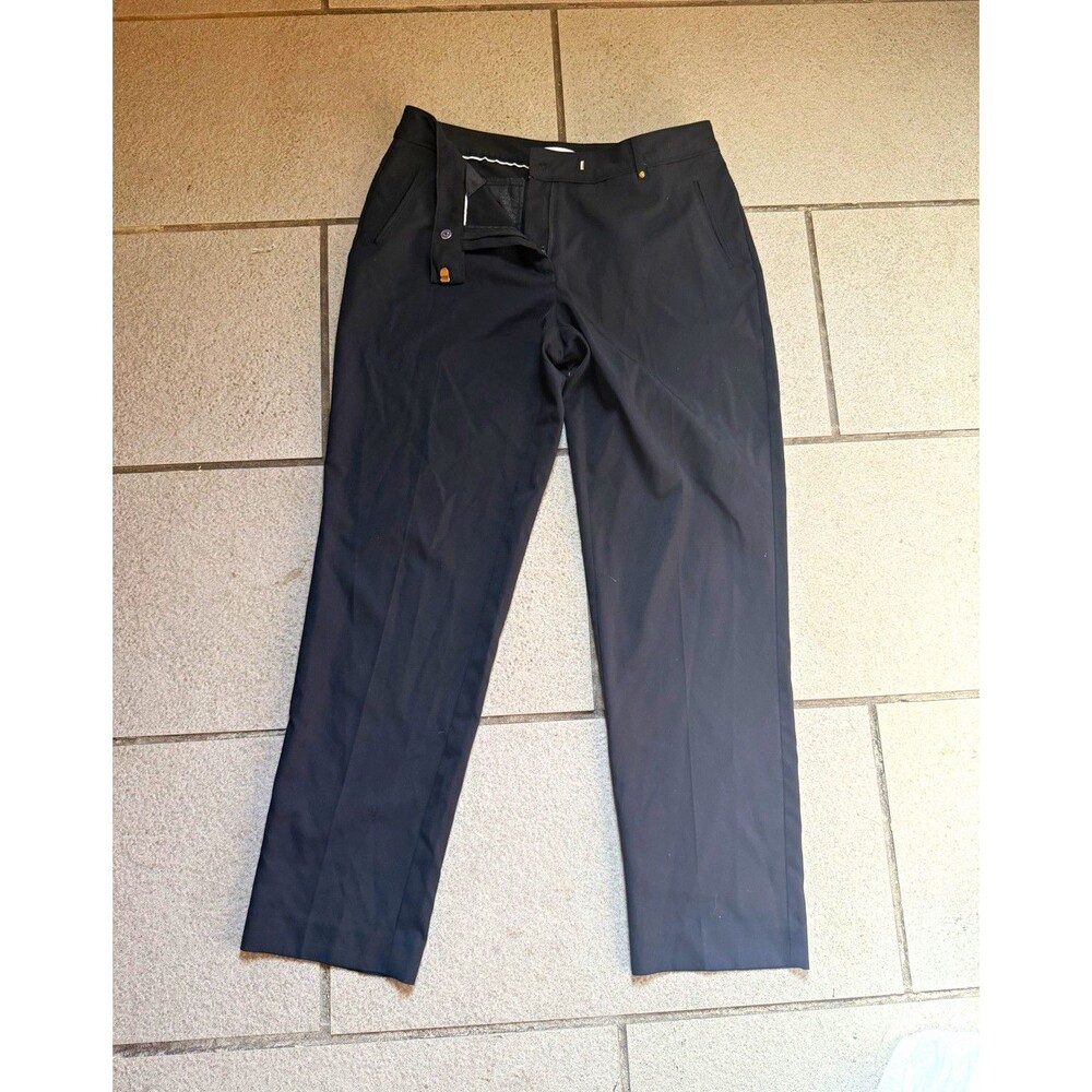 Lady Hagen Golf Dress Pants Flat Front Zip Closure